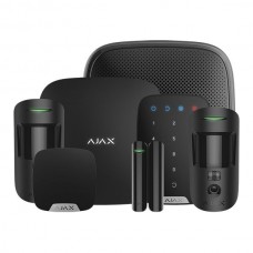 Ajax Hub 2 Kit 3 House with Keypad (Black)
